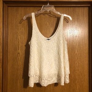 American Eagle Lace Tank Top